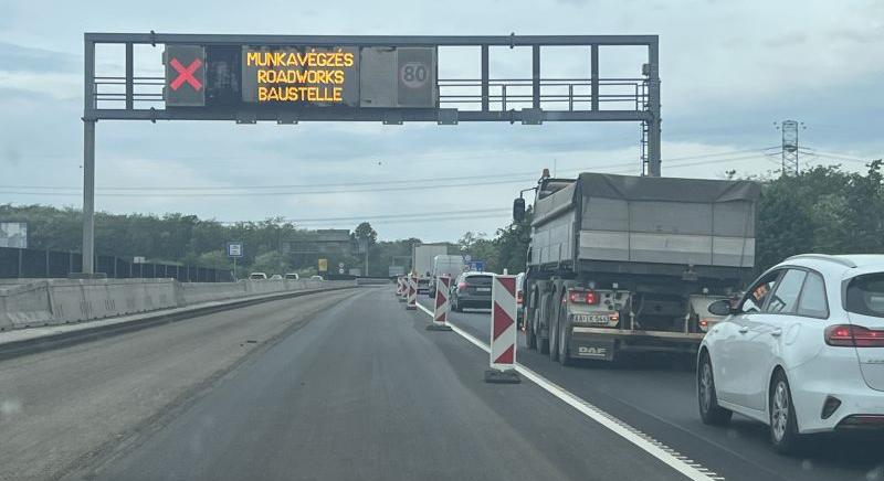 Durva dugó az M3-ason, 6 kilométeres kocsisor Gödöllőnél