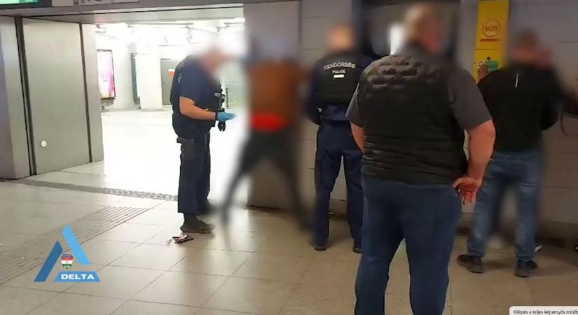 Lecsapott a rendőrség a Keleti pályaudvar dílereire (VIDEÓ)