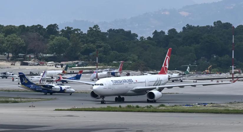 Leszállás után evakuálták a Turkish Airlines gépét Nepálban