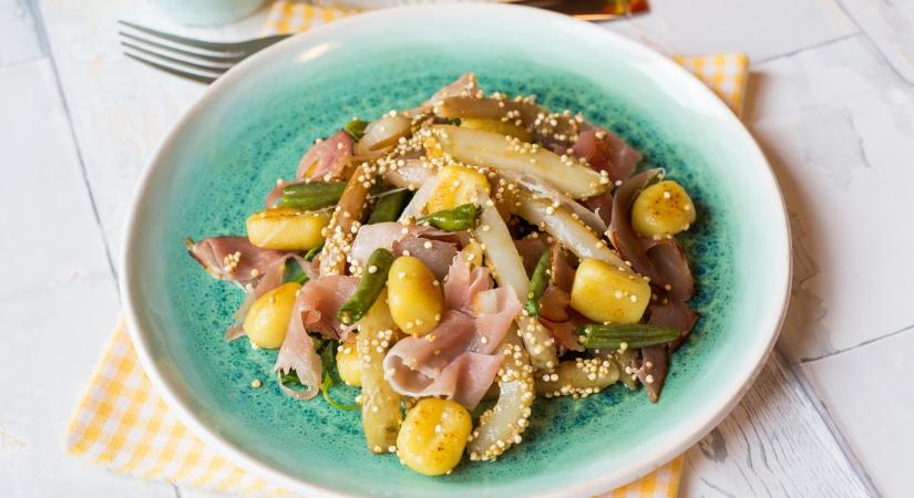 Quinoát kevertünk a spárgasalátába és mennyei lett - recept