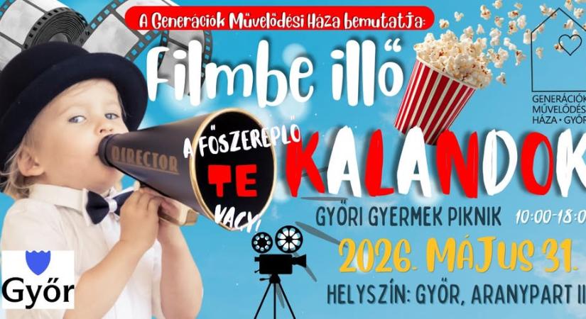 Fények, kamera, gyereknap!