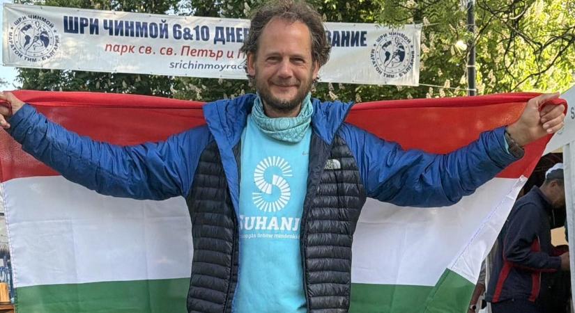Naponta átlagosan 122 kilométert lefutva ért el újabb sikert Rakonczay Gábor