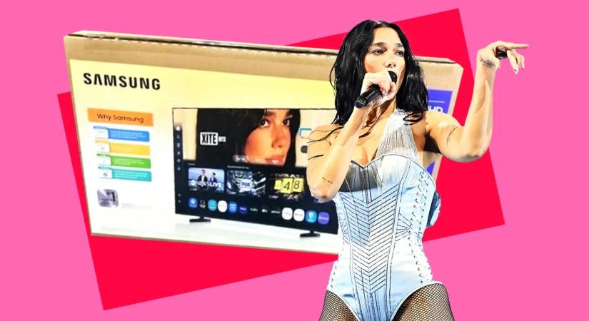 Berágott Dua Lipa a Samsungra