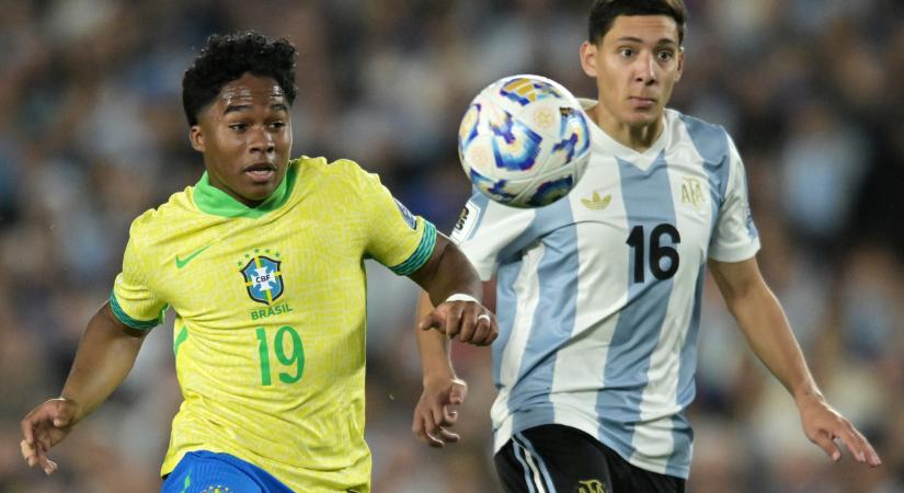 Endrick: „A brazil fiatalok már Argentínának szurkolnak”