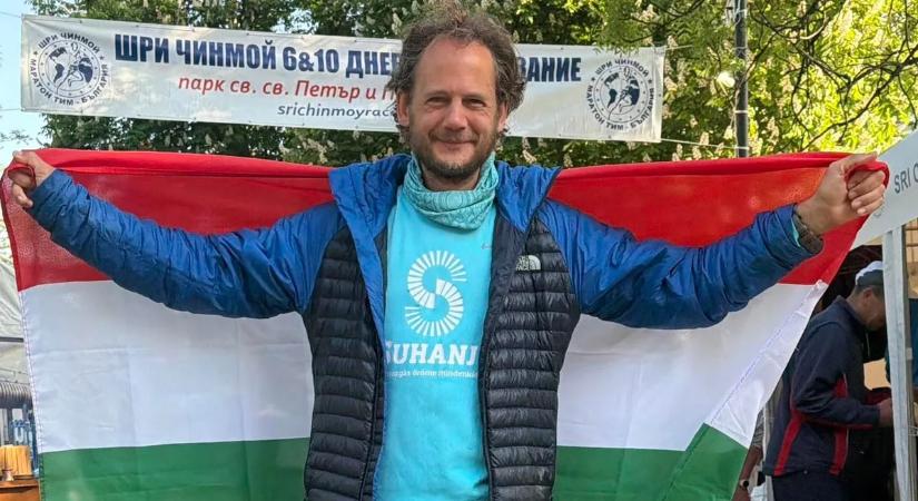 Rakonczay Gábor evezés helyett most napokig futott, hihetetlen eredményt ért el