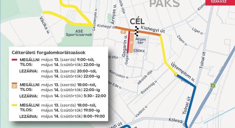 FORGALOMKORLÁTOZÁSOK – Érkezik a 47. Tour de Hongrie!