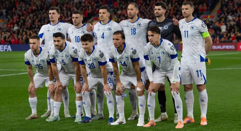 Vb 2026: Edin Dzeko 40 évesen bekerült a bosnyákok keretébe
