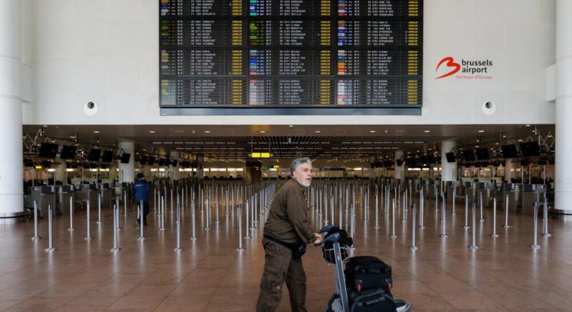 Minden járatot töröl a Charleroi repülőtér kedden