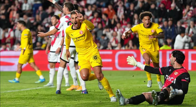 La Liga: kései gólokkal ikszelt egymással a Rayo és a Girona