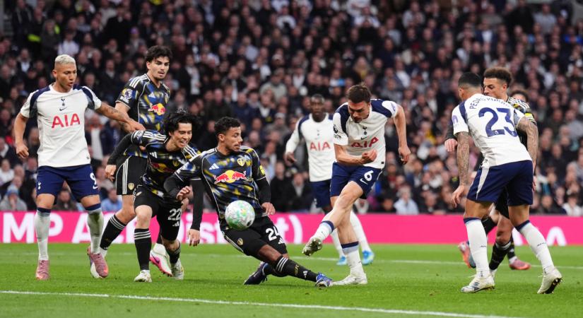 PL: nem sikerült legyőznie odahaza a Leeds Unitedet a Tottenhamnek – videóval