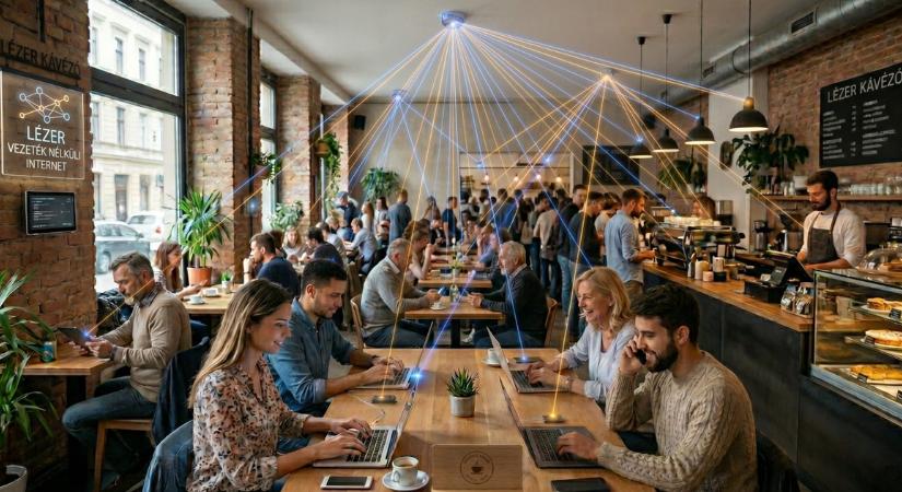 Közelegnek a wifi végnapjai? Olyan gyors beltéri, fényalapú adatátvitel jön, hogy pislogni se marad idő