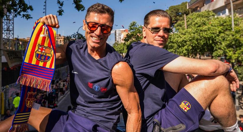 Váratlan fordulat a Barca buliján, Robert Lewandowski gyakorlatilag bejelentette a klubváltását