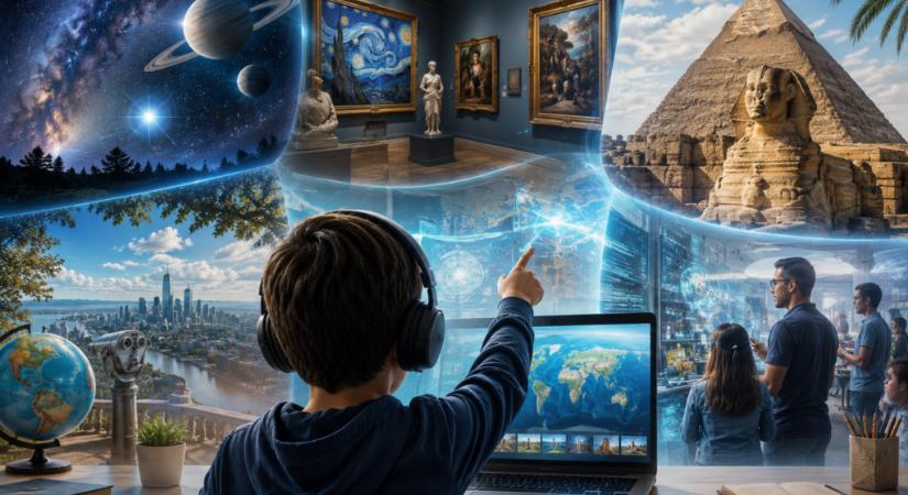 Múzeumtól a csillagokig – 5 különleges virtuális osztálykirándulás