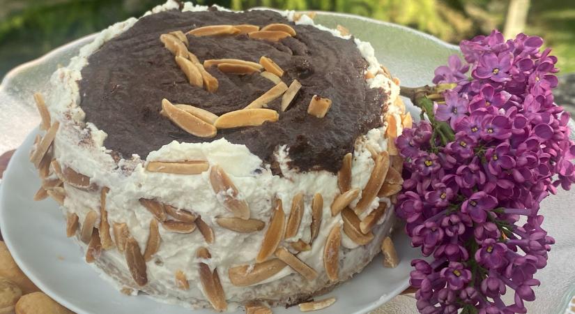 Sümesterházy minitorta, csak dióból főzött csoki- és mascarpone krémmel - recept