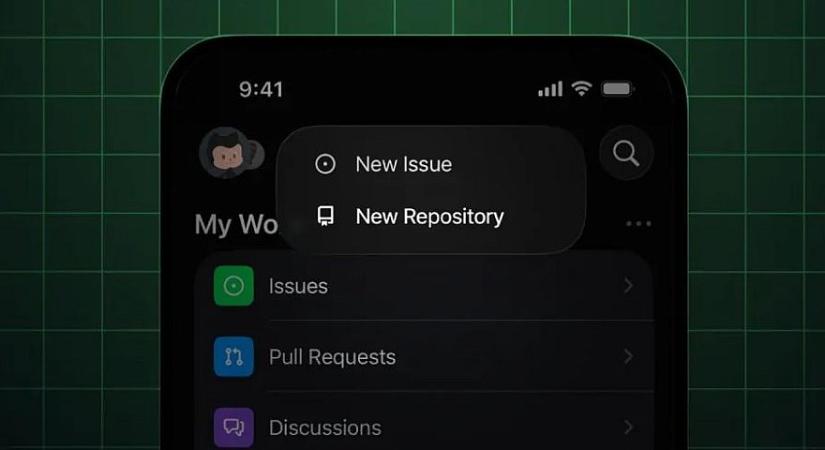 Mostantól mobilról is lehet új kódtárat létrehozni a GitHub-on