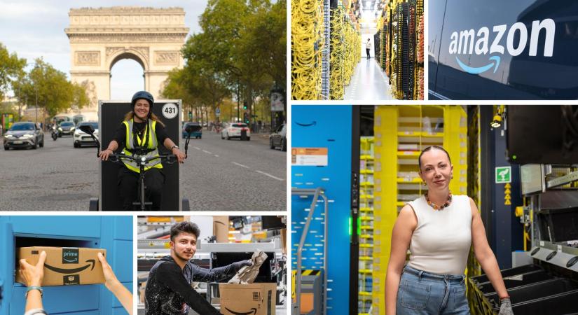 15 milliárd eurót fektet be Franciaországban az Amazon