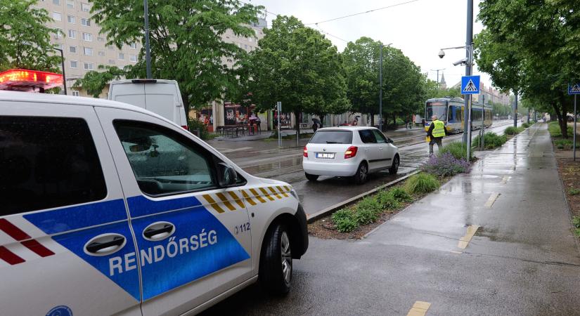 Skoda ütközött a tram-trainnek Vásárhelyen