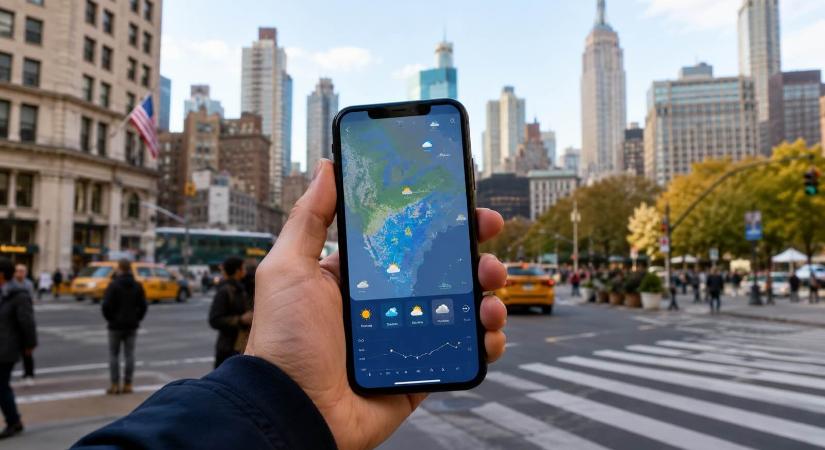 Magyar időjárási app hódítja meg New Yorkot