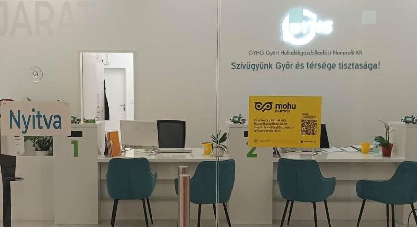 Pénteken változik a győri GYHG ETO parki személyes ügyfélszolgálatának nyitvatartása