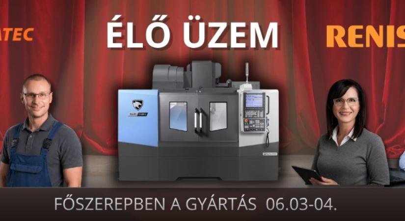 A nagy gyártási színjáték: rendhagyó rendezvény a Renishaw-nál