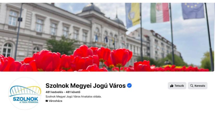 Új hivatalos Facebook-oldalon érhető el Szolnok önkormányzata