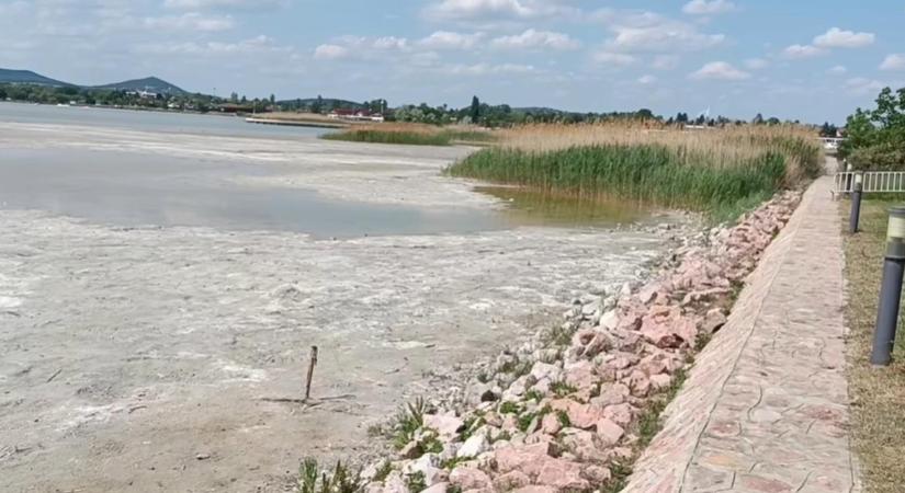 Kritikus a helyzet: már csak 10 centiméterre a Velencei-tó negatív rekordja