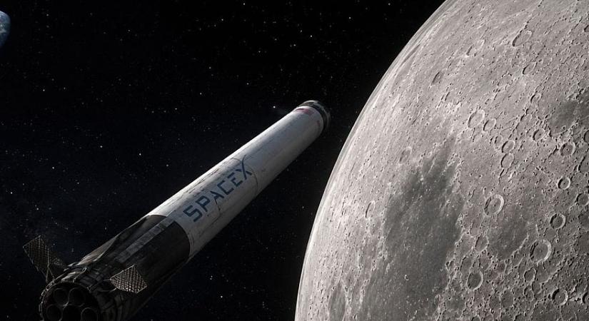 A Holdba fog csapódni a SpaceX egy rakétája - mert nem törődtek vele Muskék