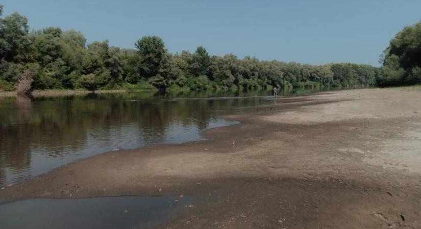 Rekord alacsonyan áll a Tisza