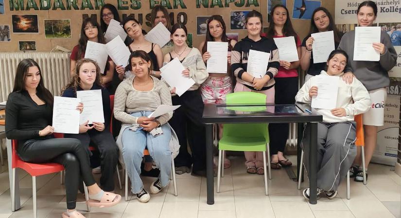 Madarak és Fák Napját rendeztek a Cseresnyés kollégiumban