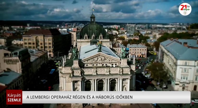 A lembergi operaház régen és a háborús időkben (videó)