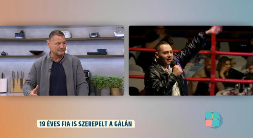 Erdei Zsolt 19 éves fia saját szerzeménnyel lepett fel a Tűzmadár öröksége bokszgálán