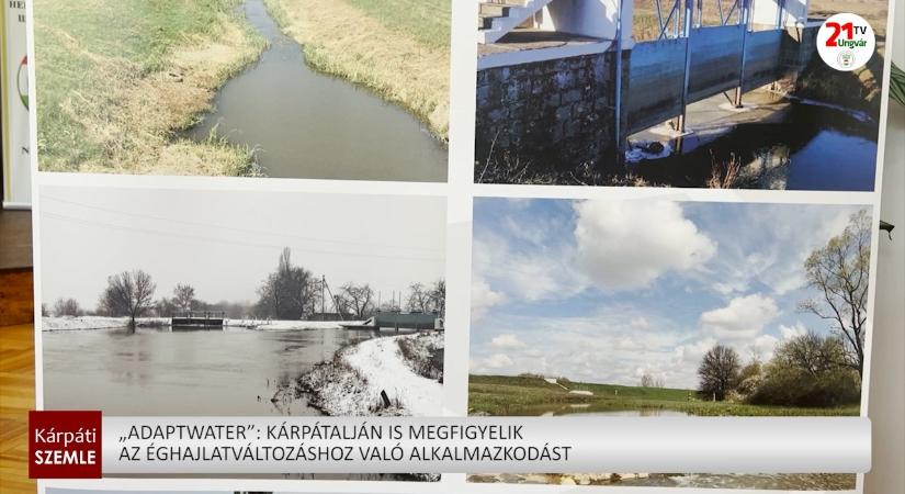 „AdaptWater”: Kárpátalján is megfigyelik az éghajlatváltozáshoz való alkalmazkodást (videó)