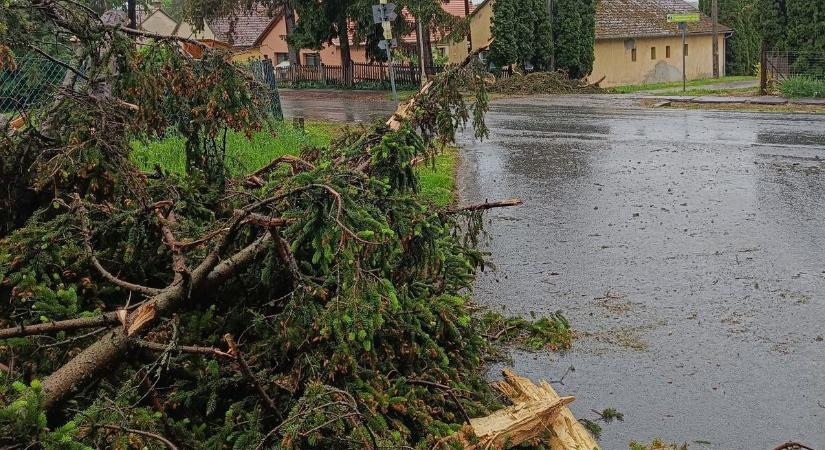 Hatalmas csattanás rémisztette meg a zalai falut