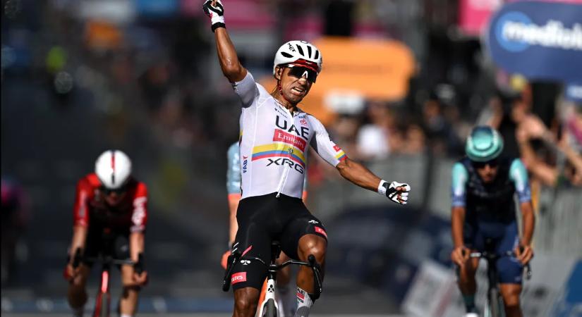 Giro: Narváez nyerte meg a negyedik etapot, Ciccone az új rózsaszín trikós
