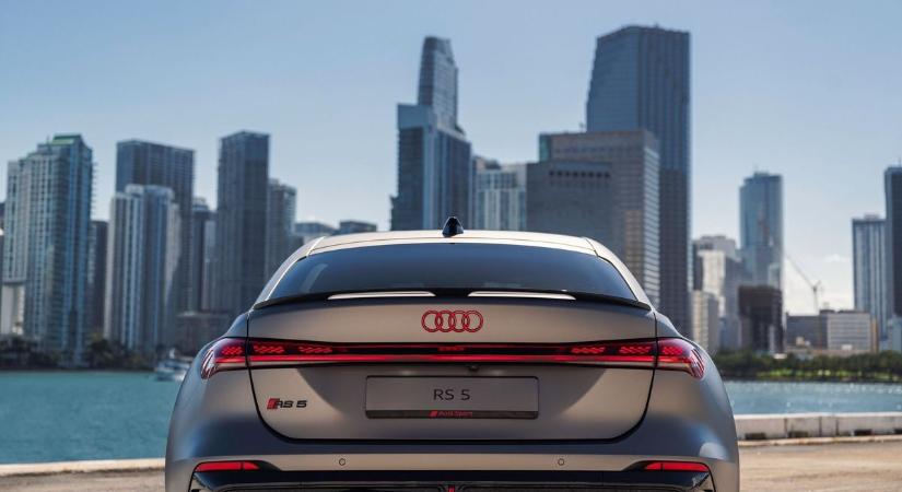 639 lóerő 40 millióért - Ezt tudja az új Audi RS 5, aminek szíve Győrben készül