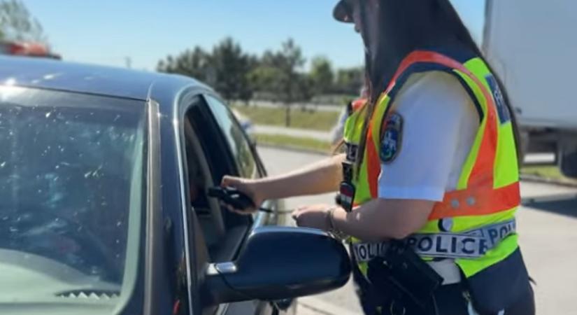 Egy hét alatt 90 szabálysértő sofőrt meszeltek el Hajdú-Bihar megyében