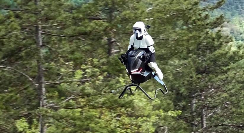 Amivel korábban a Star Warsban száguldoztak, az mára valósággá vált