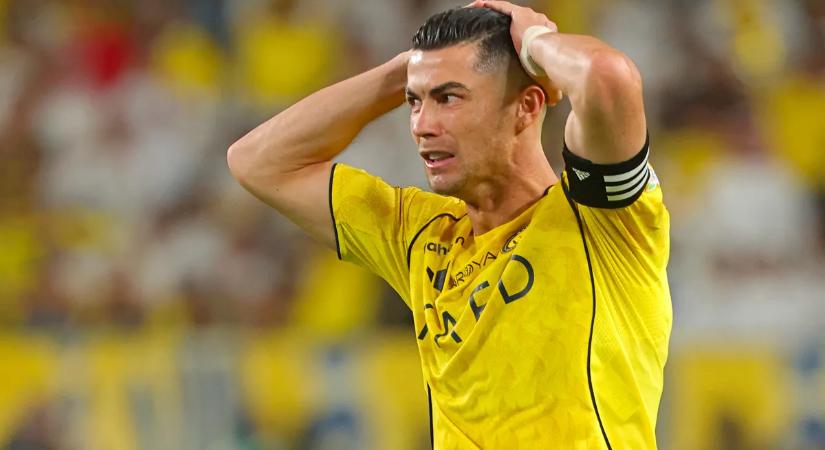 Cristiano Ronaldo továbbra is el van átkozva Szaúd-Arábiában