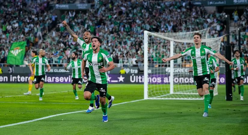 Győzelmével Bajnokok Ligája-résztvevő lett a Betis