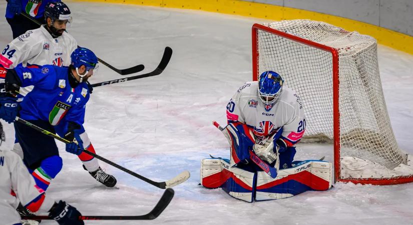 Jégkorong-vb: győztek a britek a varesei felkészülési mérkőzésen