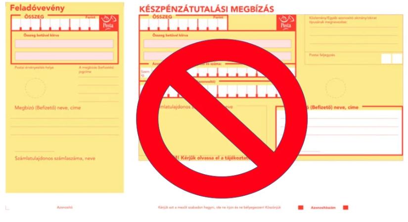Dobhatod az összes sárga csekket a kukába! Új dolog jött helyette