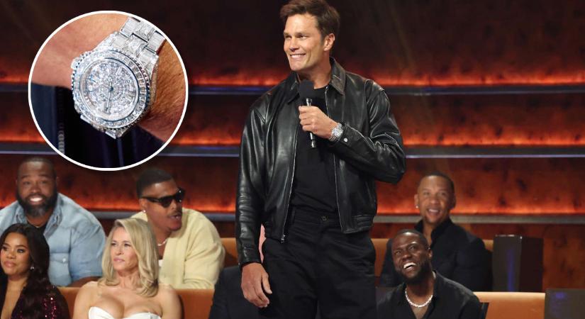 1,8 milliárdos Rolexben oltogatta Kevin Hartot Tom Brady