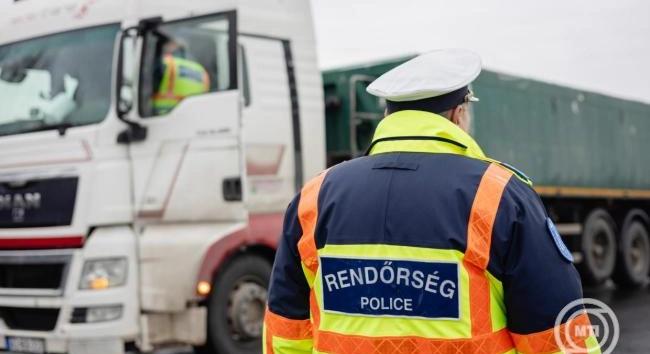 Több mint 2550 jogsértést állapított meg a Roadpol-ellenőrzés