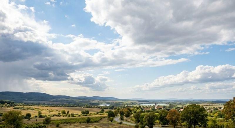 Elfogyott szerdára az eső, már csak itt várható némi csapadék