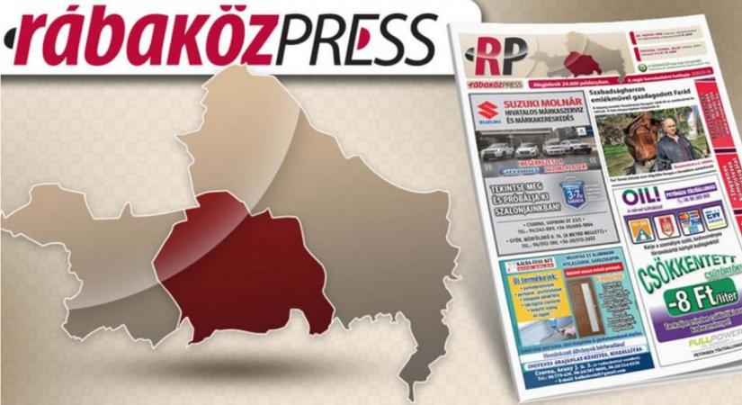 Már lapozható a RábaközPress legújabb száma
