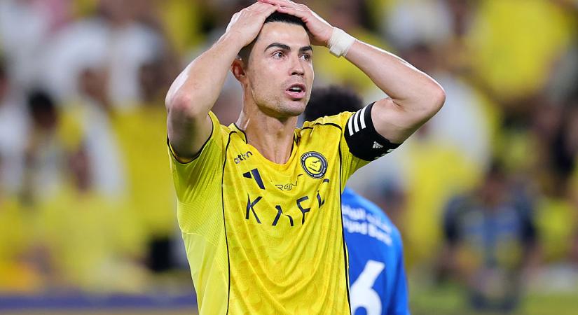 Cristiano Ronaldo majdnem sírt: hihetetlen kapushiba miatt nincs még meg az első szaúdi trófeája – videó