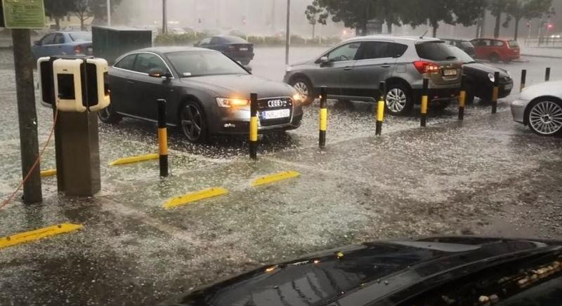 Döbbenetes felhőszakadás mosta el a magyar várost