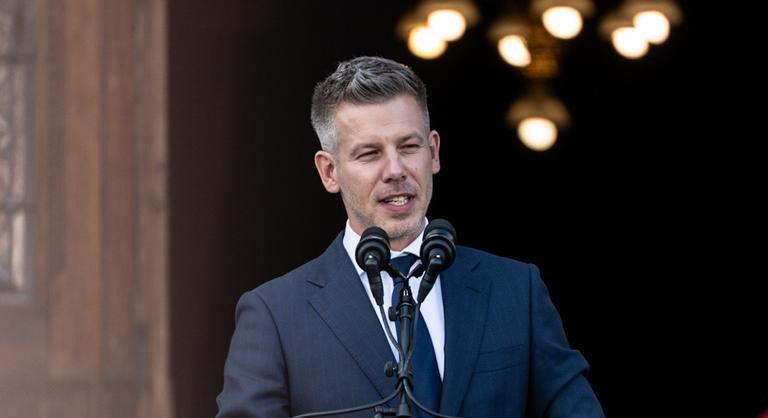 Magyar Péter Lázár János volt minisztériumát választotta székhelyéül, itt tartják a kormányüléseket is