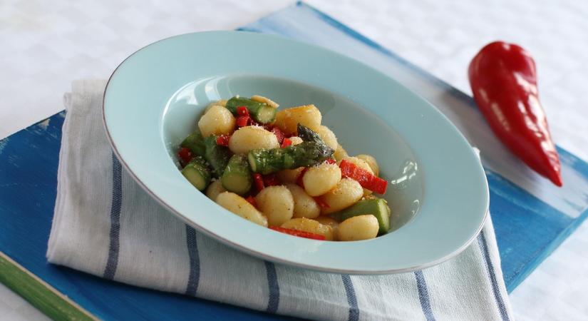 A tavasz legnépszerűbb zöldje került ebbe a gnocchi receptbe