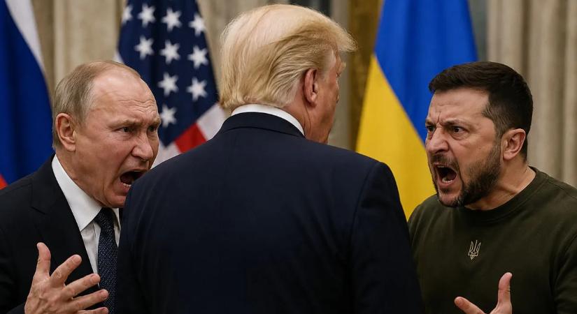 Mindenkinek elege van Trumpból - Putyin és Zelenszkij is őrjöng